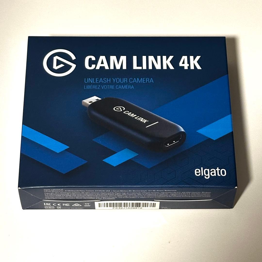 【新品同様】Elgato Cam Link 4K HDMIキャプチャーボード