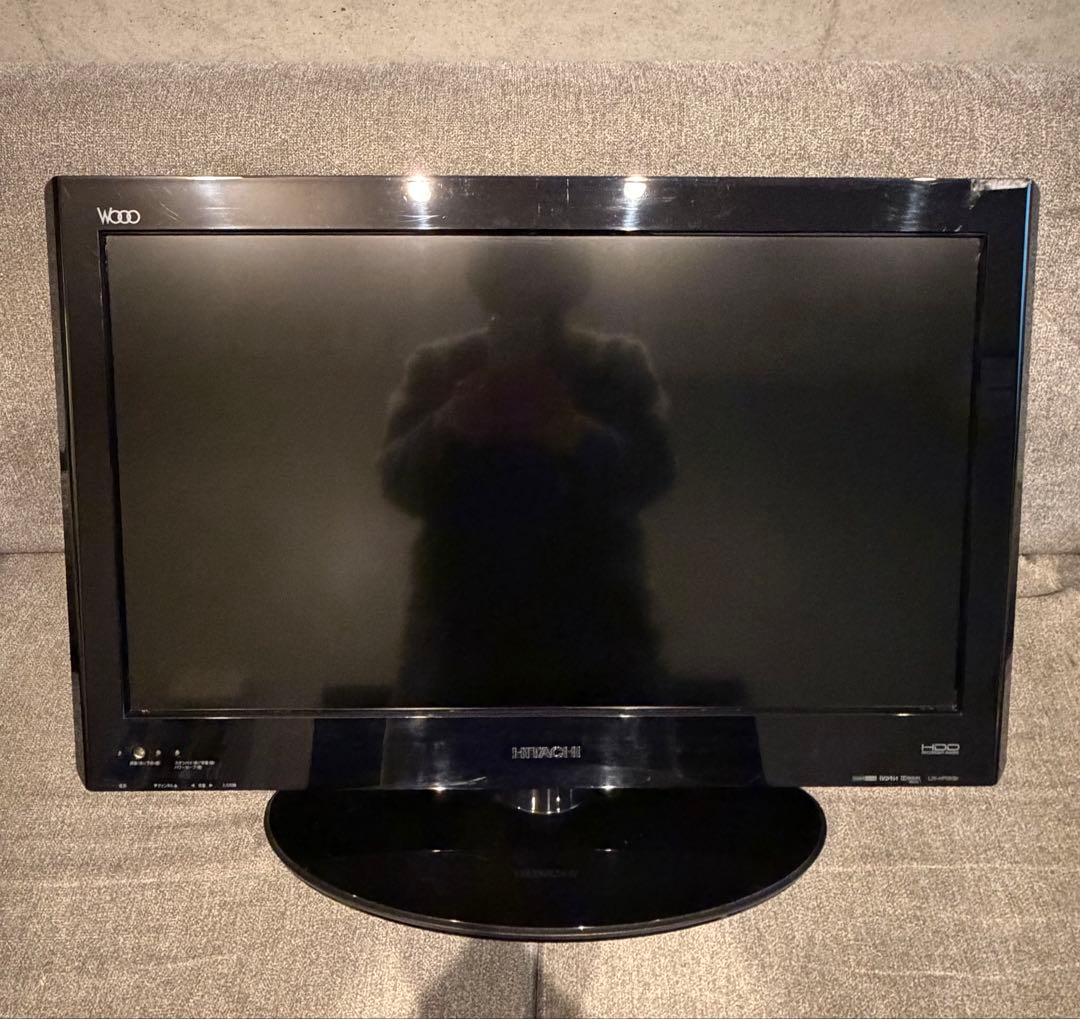 【極美品】日立 Wooo L26-HP05(B) HDD内蔵 26型テレビ 録画