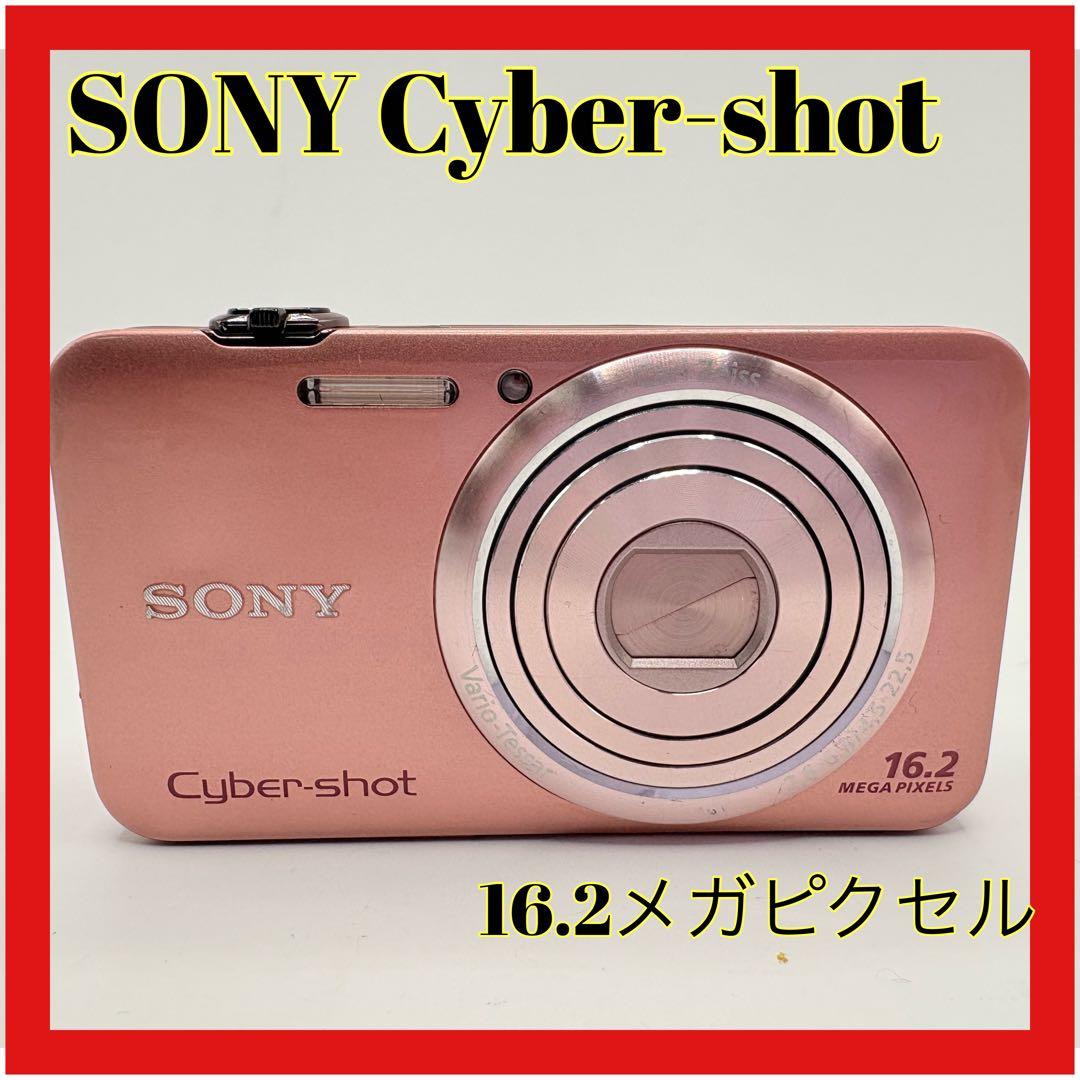 SONY Cyber-shot 16.2MP ピンク コンパクトデジタルカメラ