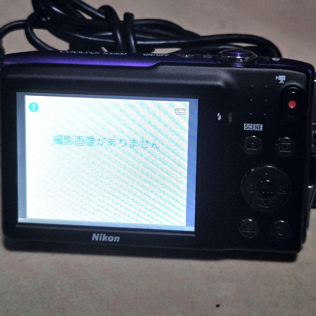 り*ん様 NIKON COOLPIX S3300 パープル デジタルカメラ 動作