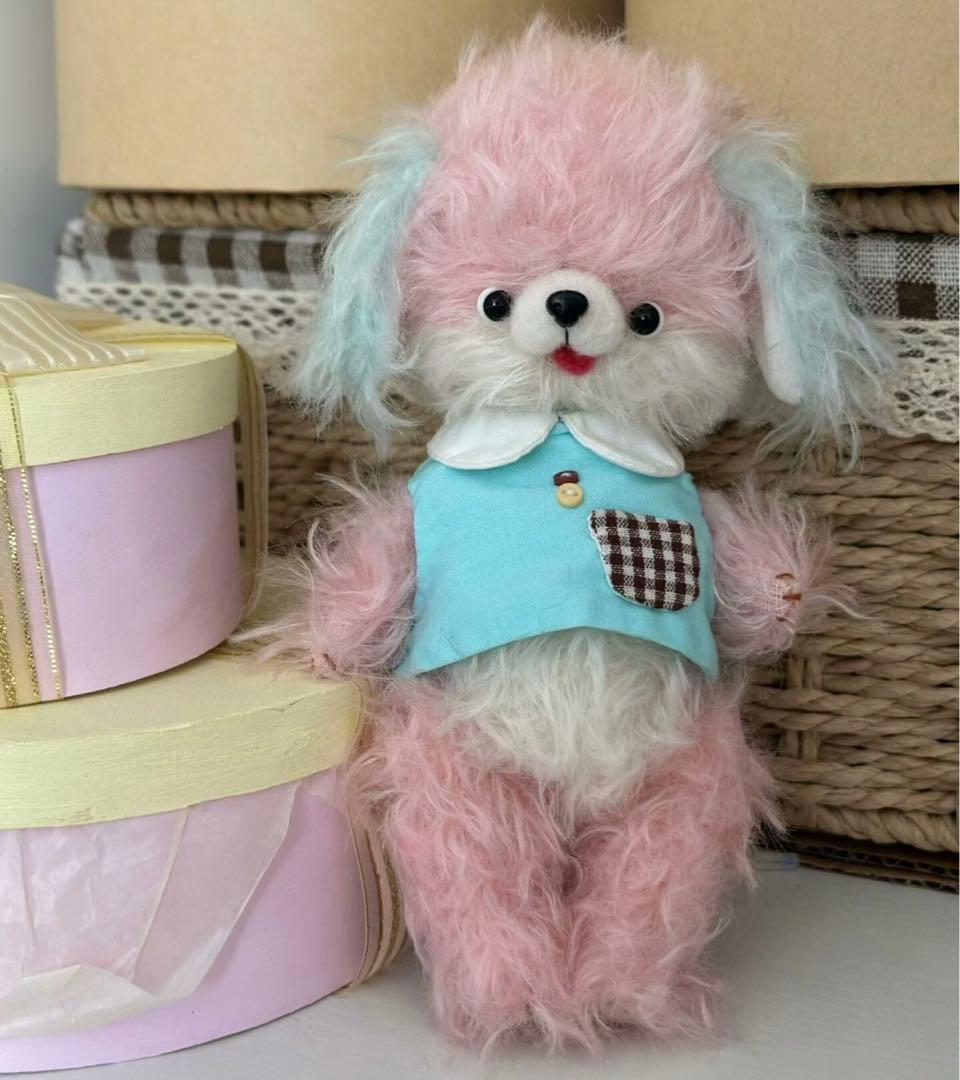 コットンキャンディワンワン 仔犬 アーティストベア 海外作家様 ハンドメイド