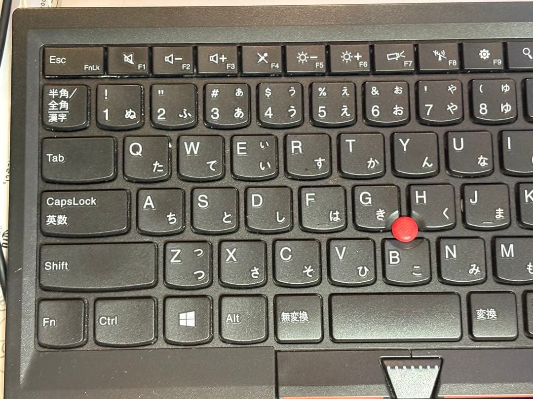 ThinkPad USB接続 トラックポイント　キーボードKU-1255