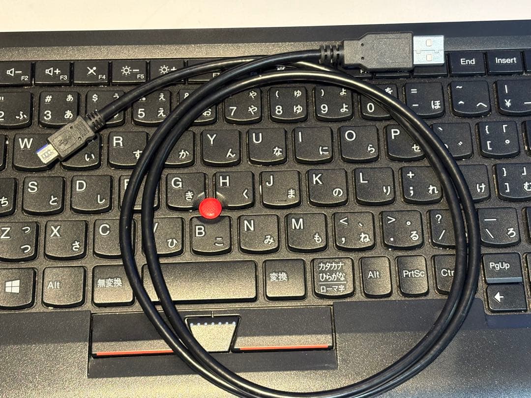 ThinkPad USB接続 トラックポイント　キーボードKU-1255