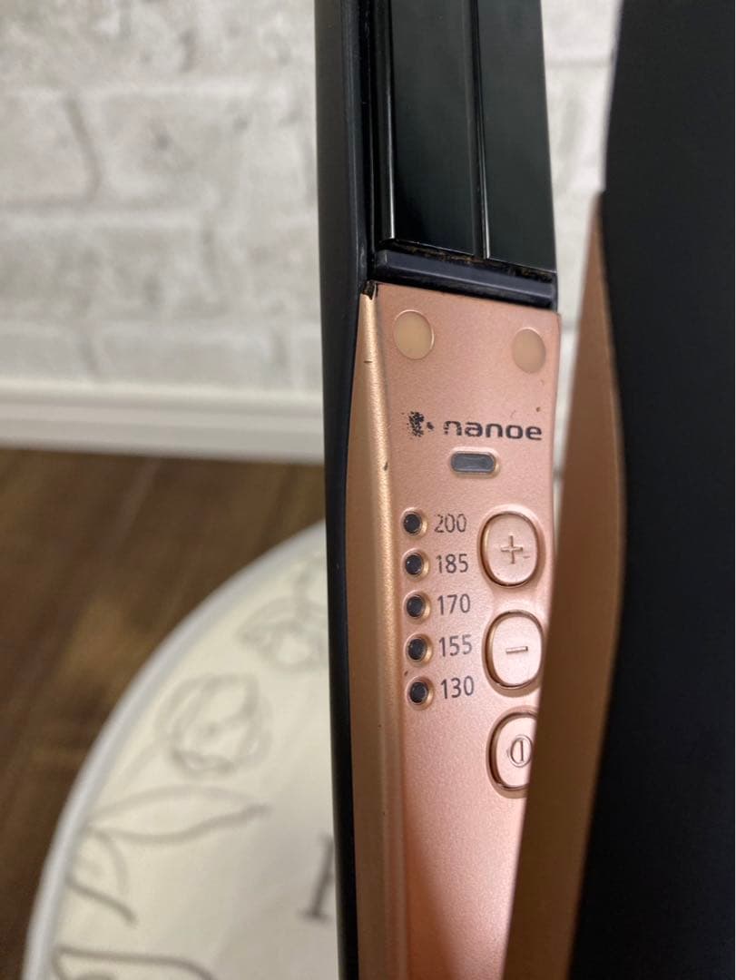 【比較的美品】Panasonicナノケアストレートヘアアイロン EH-HS0 E