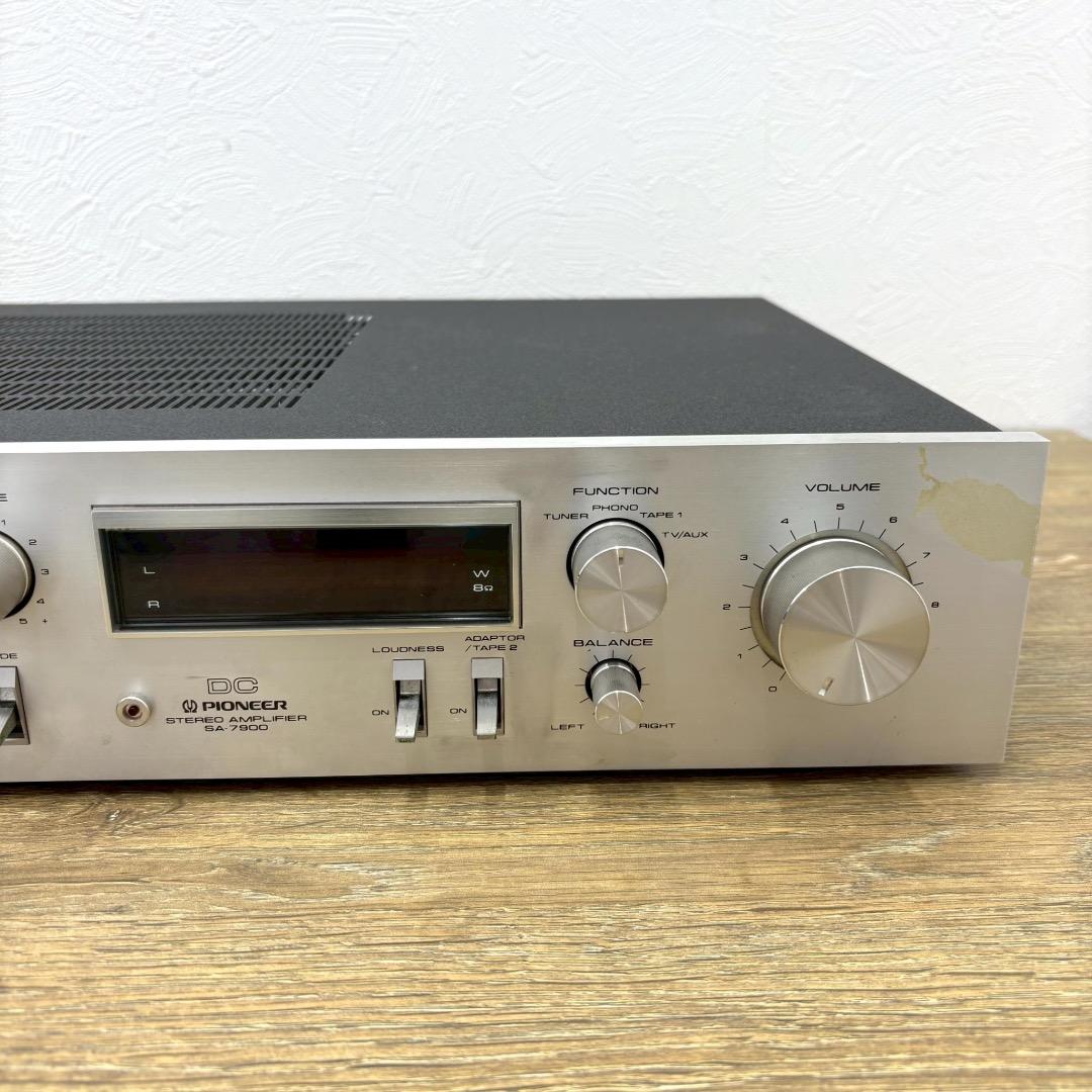 PIONEER SA-7900 レトロ ステレオアンプ 通電確認済