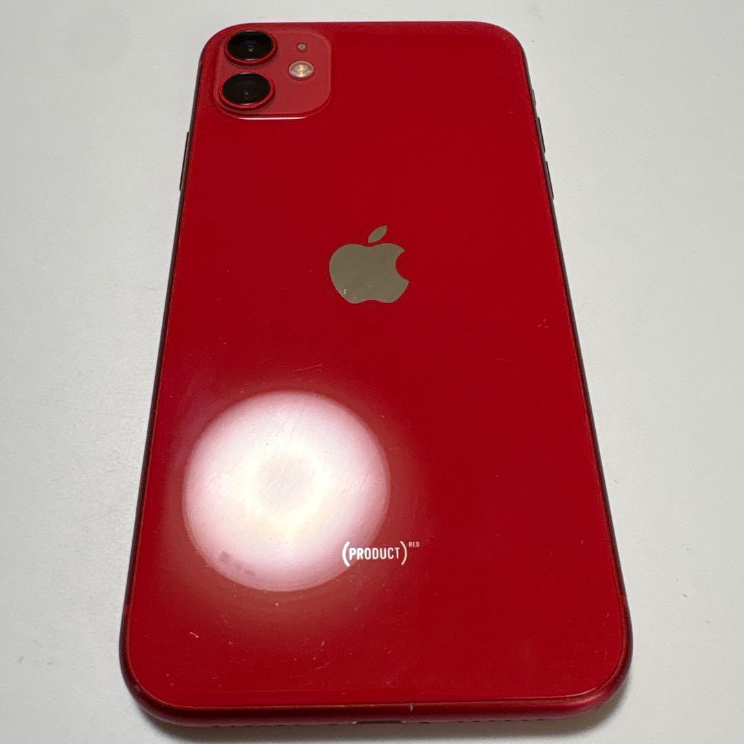 iPhone11 RED 128GB SIMロックなし