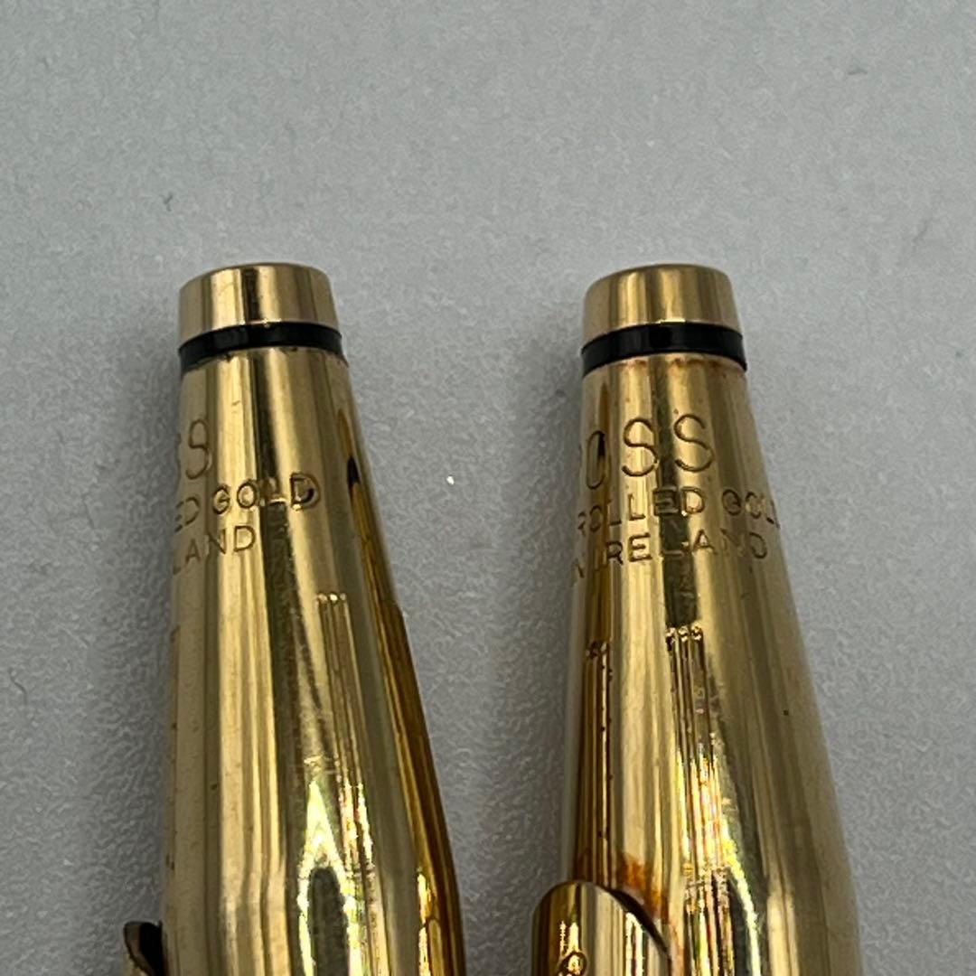CROSS クラシックセンチュリー ボールペン＆シャープペンシル 18金張