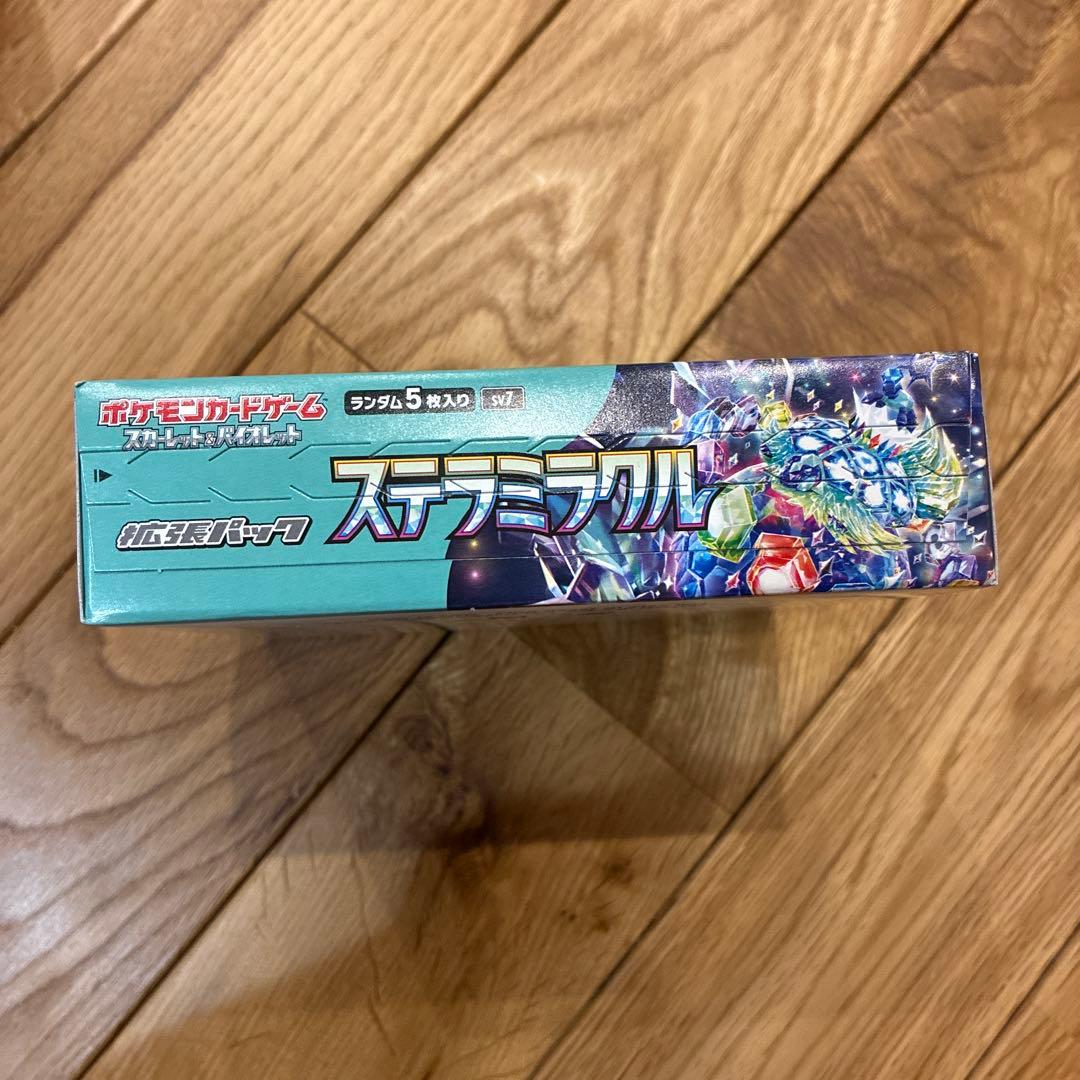 ポケモンカード　ステラミラクル　box シュリンクなし　ペリペリあり　未開封
