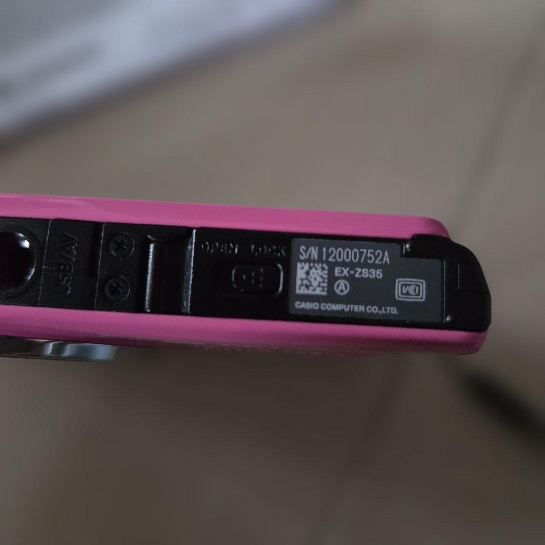 CASIO EXILIM EX-ZS35 ピンク　レンズエラー