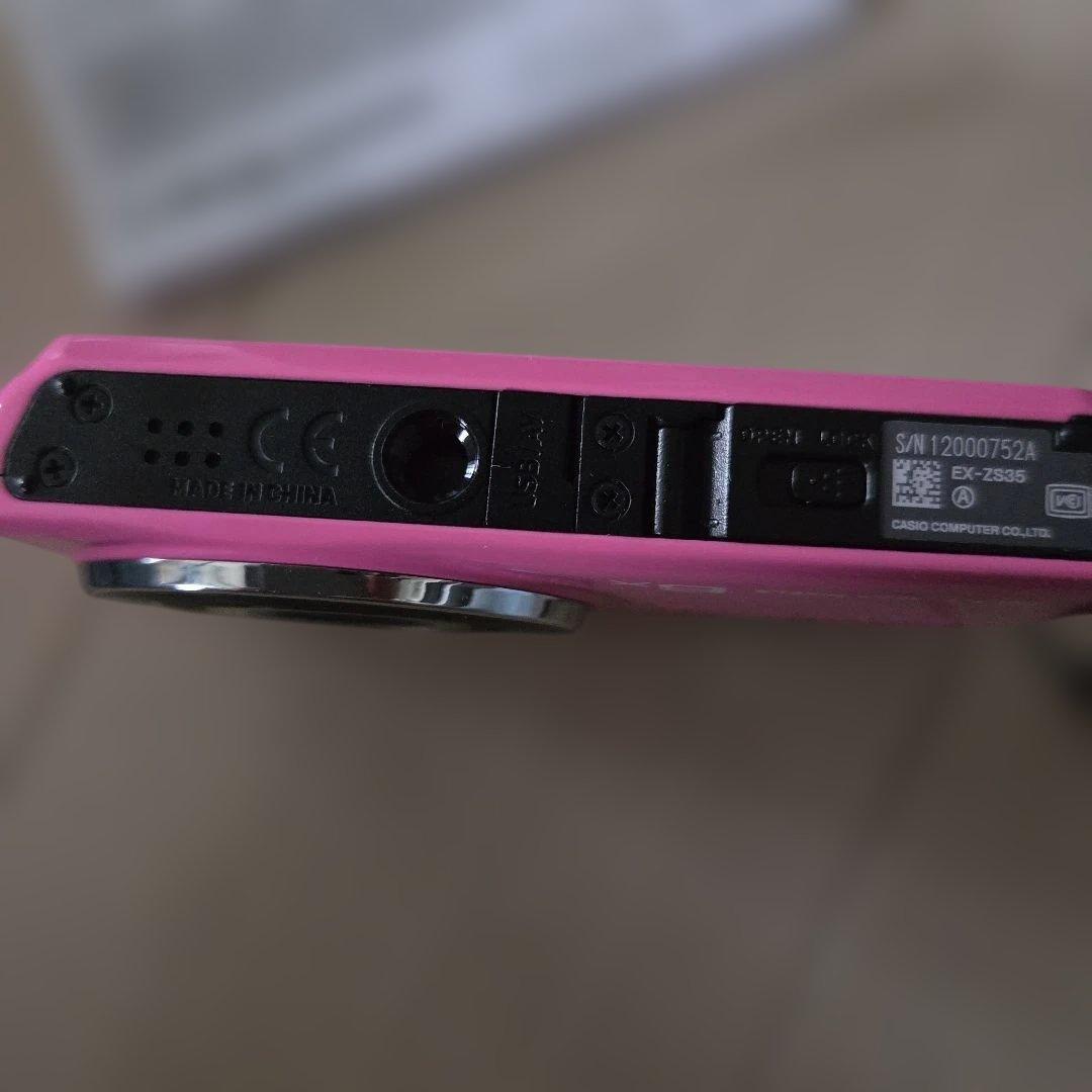 CASIO EXILIM EX-ZS35 ピンク　レンズエラー