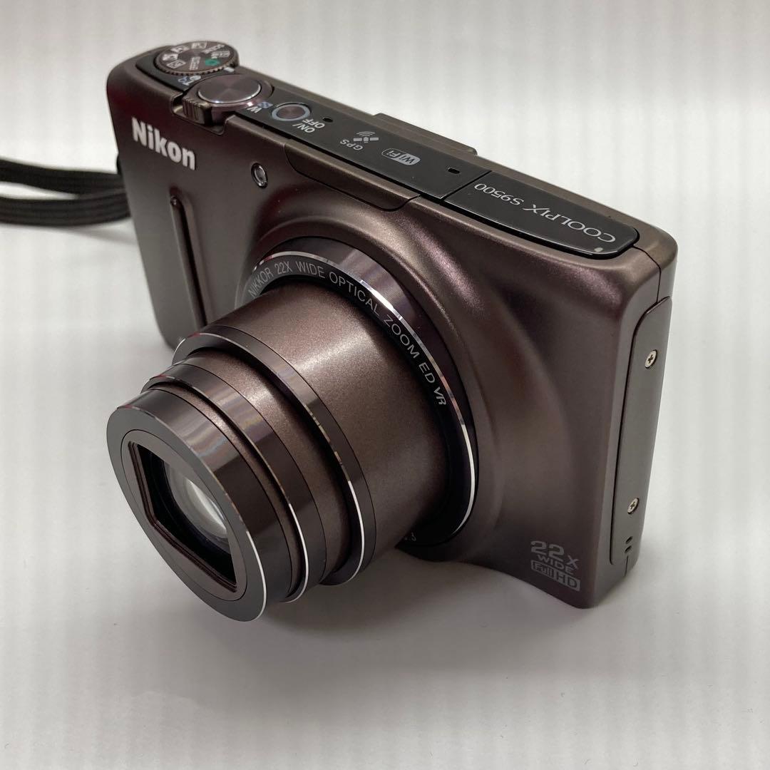 Nikon COOLPIX S9500 デジカメ・セピアブラウン