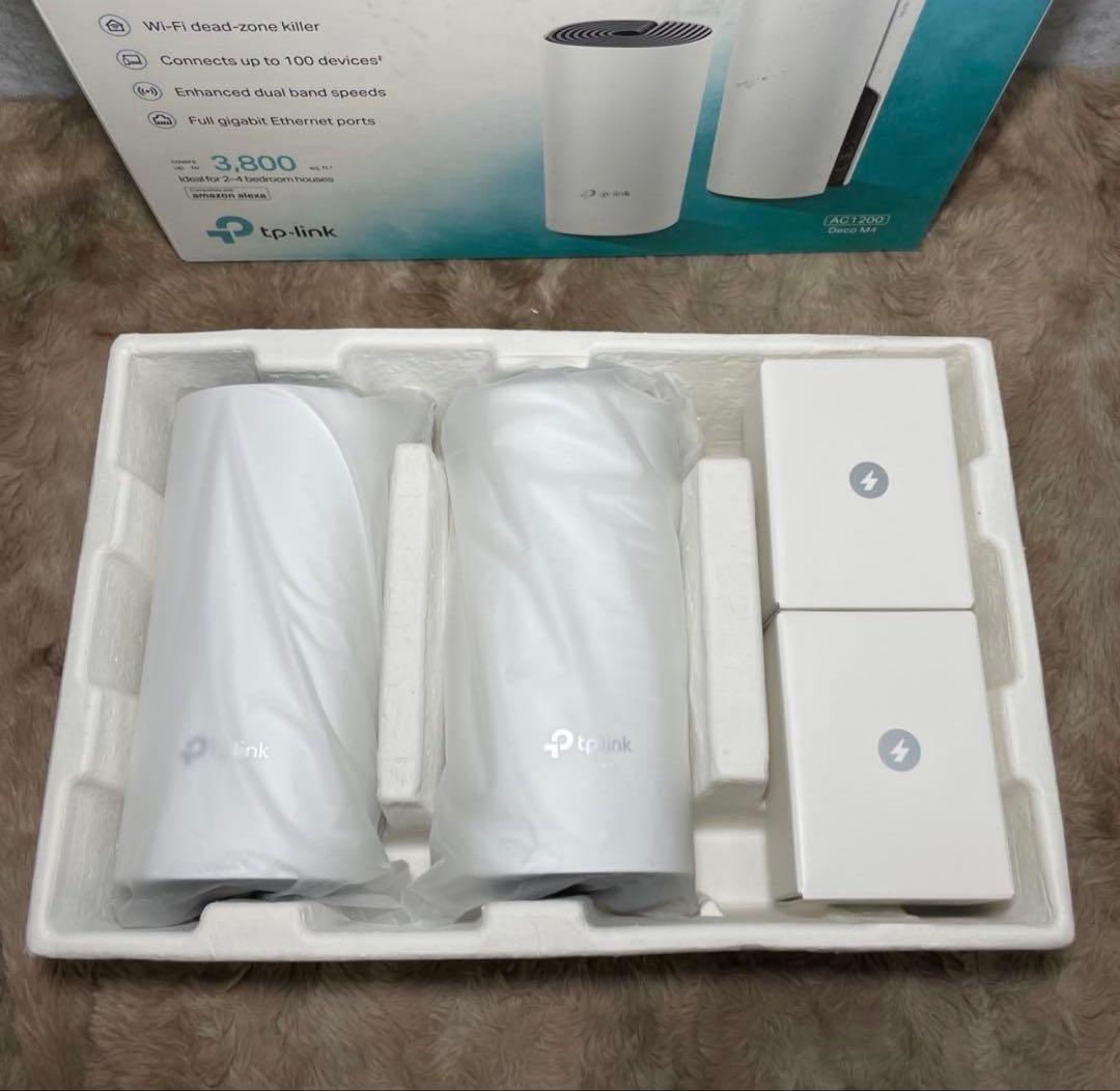tp-link Deco M4 メッシュWi-Fiシステム