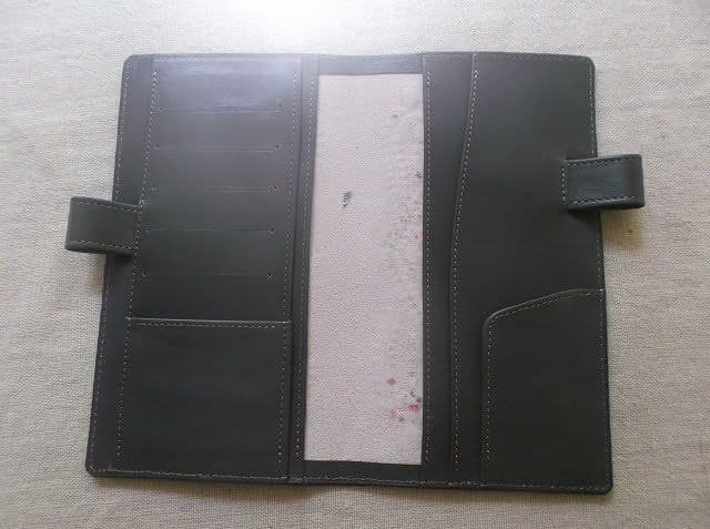 ほぼ日手帳weeks対応レザー手帳カバー　刻印＆拭き染め