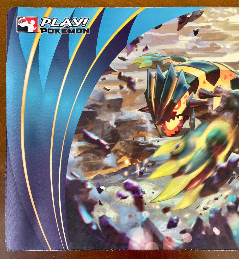 中古 【希少】 ポケモンカード プレイマット 色違い ゲンシグラードン 2015