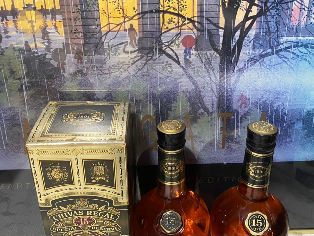 CHIVAS REGAL シーバスリーガル15年　2本セット
