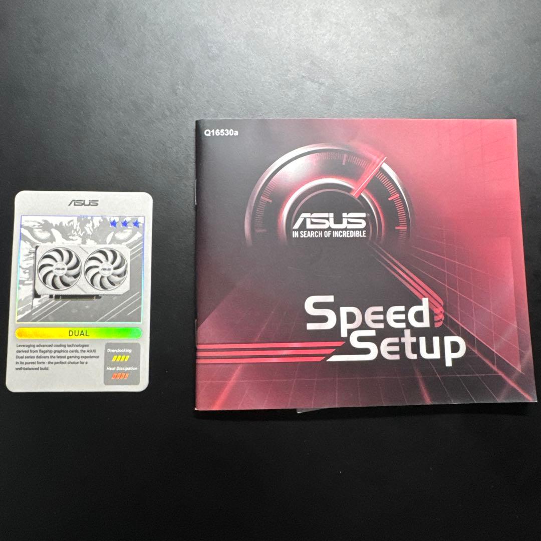 ASUS Dual GeForce RTX 3060 ホワイト 8GB