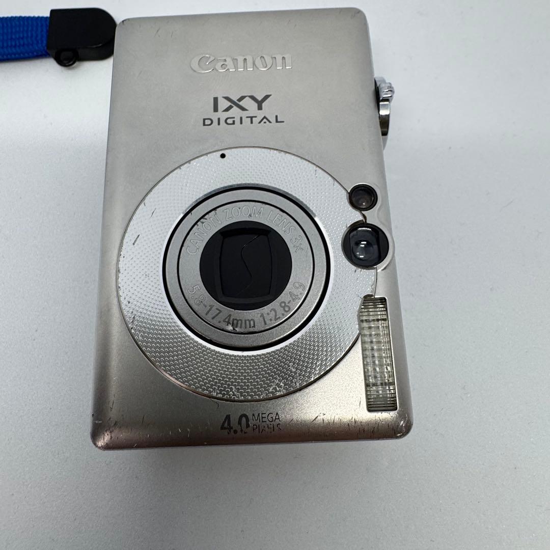 キャノンCanon IXY PC1101 シルバー レトロコンデジ　完動品