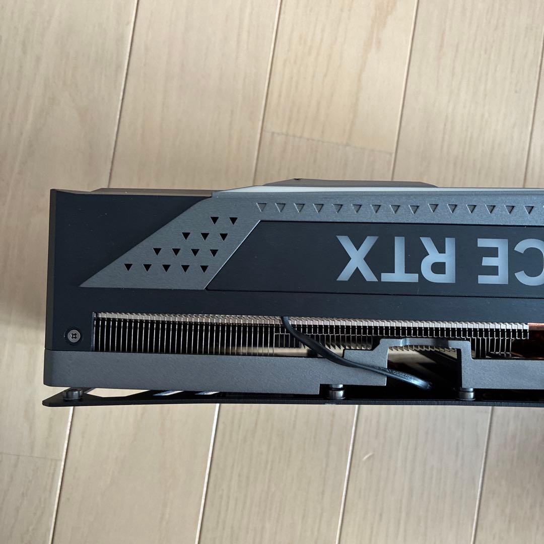 RTX 4090 ヒートシンク　ファン　バックプレート　ブラケット　LED