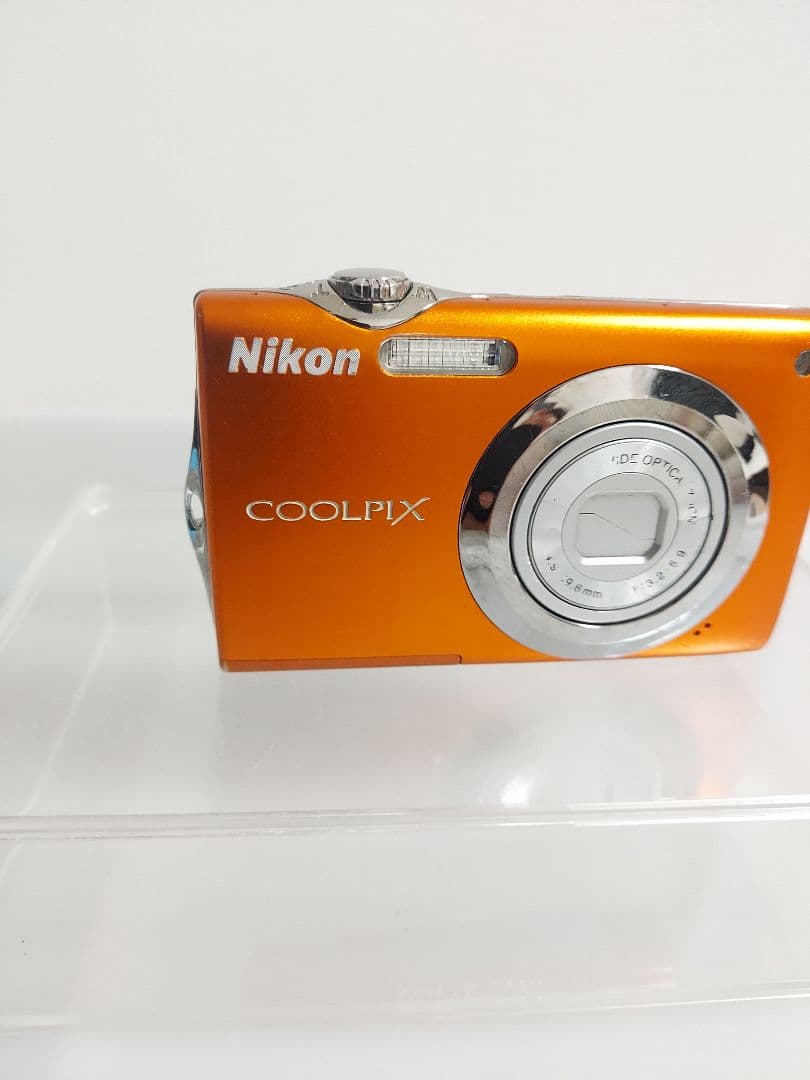 Nikon COOLPIX S3000 コンデジ オレンジ 動作確認済