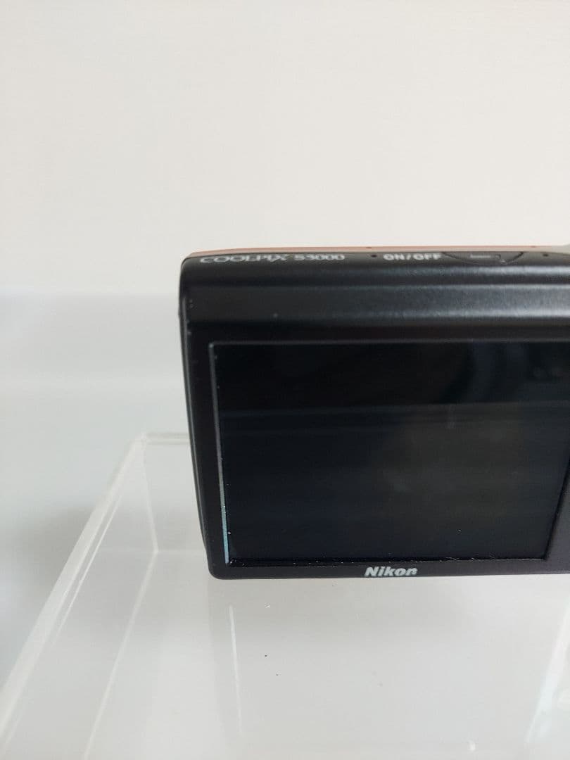 Nikon COOLPIX S3000 コンデジ オレンジ 動作確認済