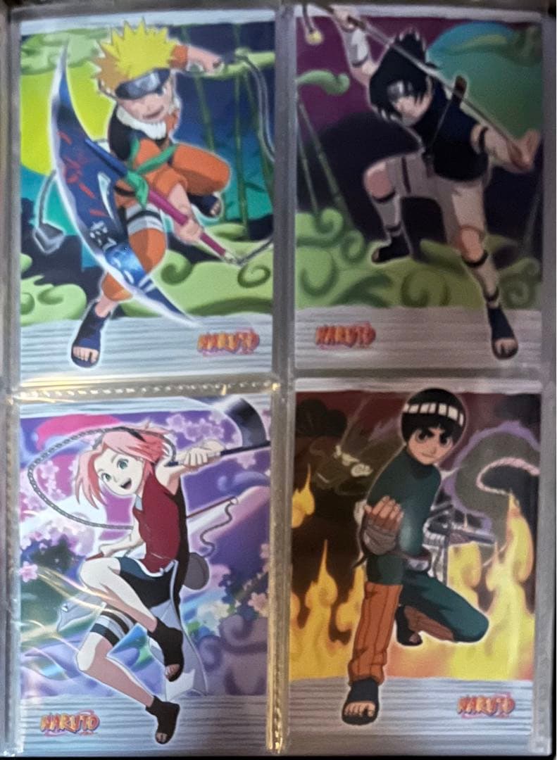 フルコンプ入手困難‼️NARUTO-ナルト- DVD初回特典のカード‼️全24枚‼️