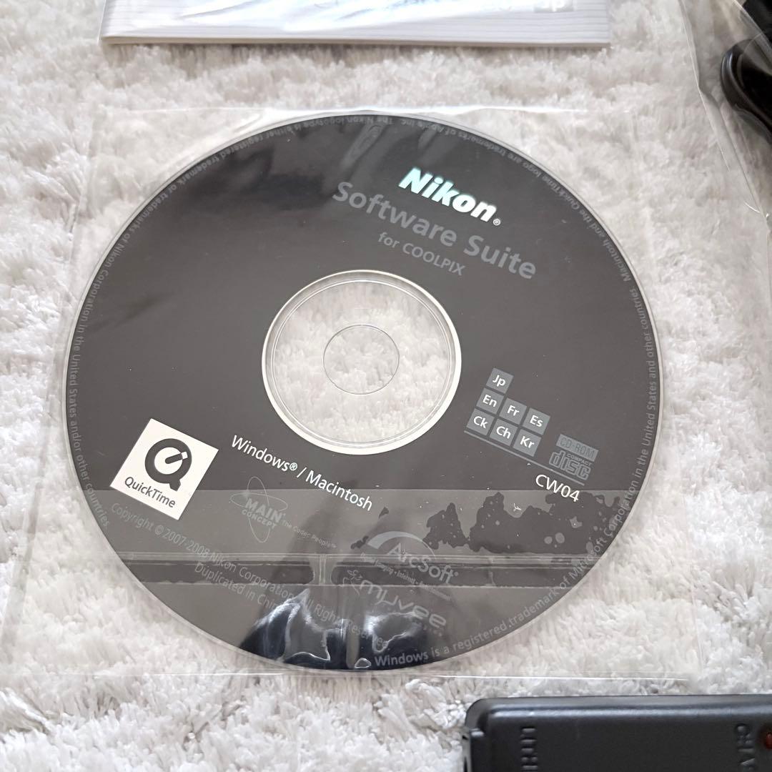 極上品【動作確認済】Nikon ニコン COOLPIX S60 レトロコンデジ