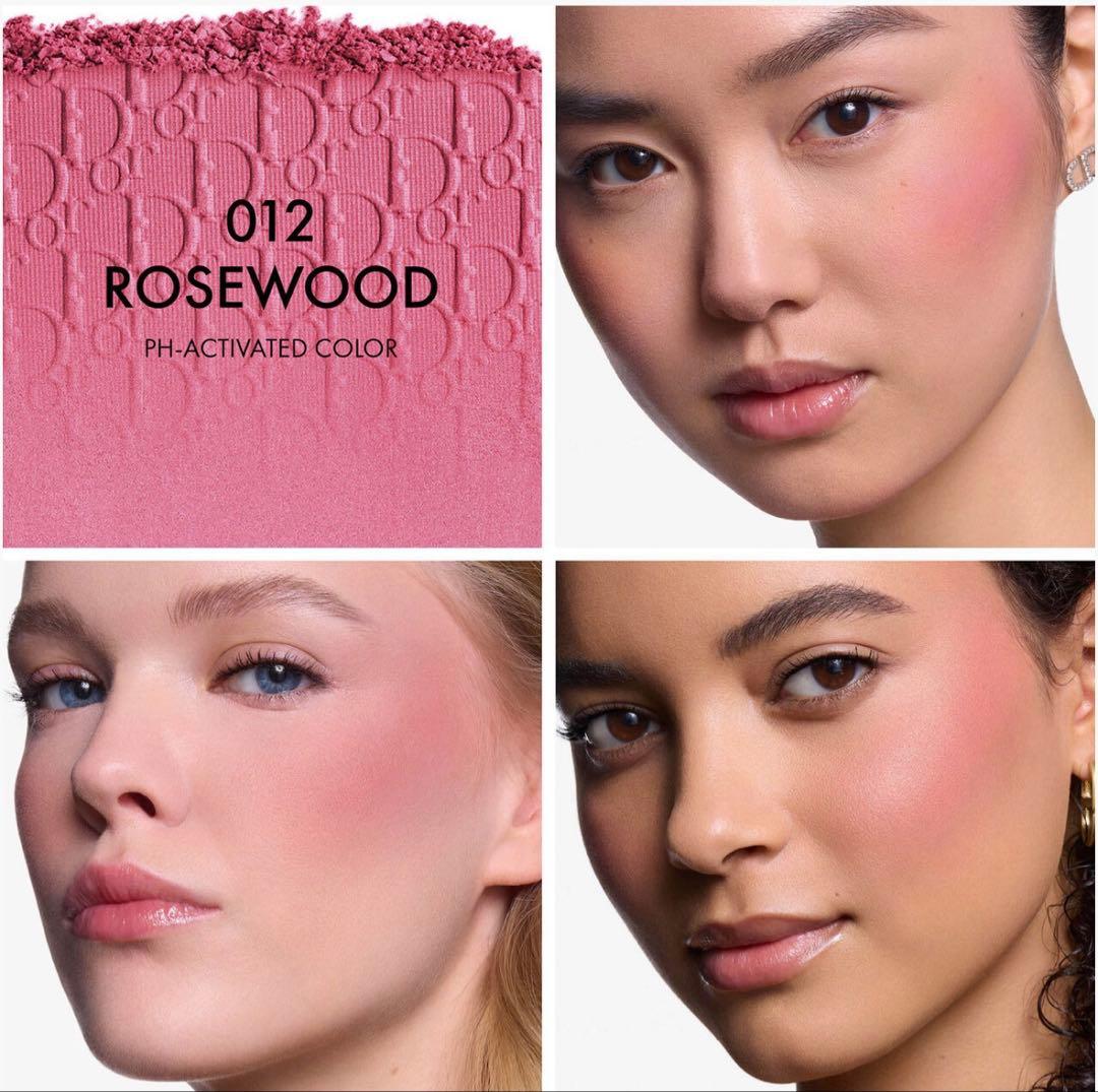 チーク Dior ROSY GLOW 012 ROSEWOOD