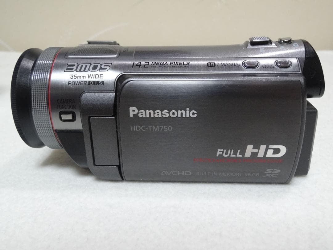Panasonic HDC-TM750 ビデオカメラ 動作品