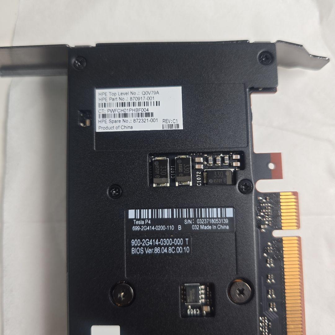 NVIDIA Tesla P4 グラフィックボード