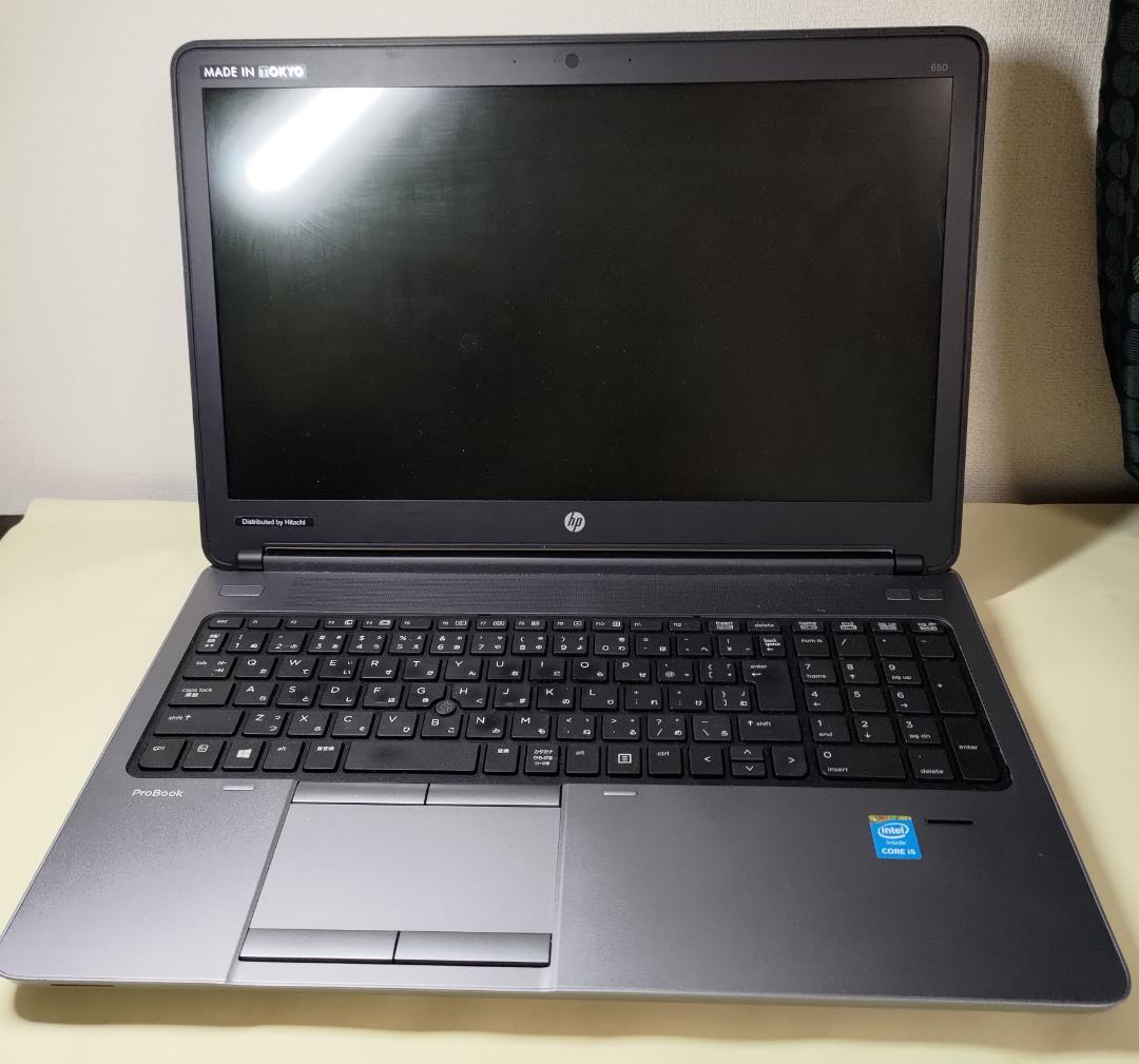 【訳有ジャンク品】HP ProBook 650 G1 15.6インチ ノートPC