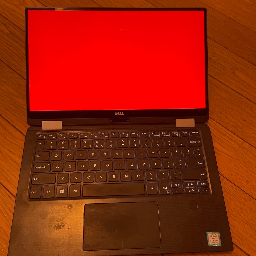 ジャンク品　DELL XPS 13 9365 i7第7世代 16GB 本体のみ