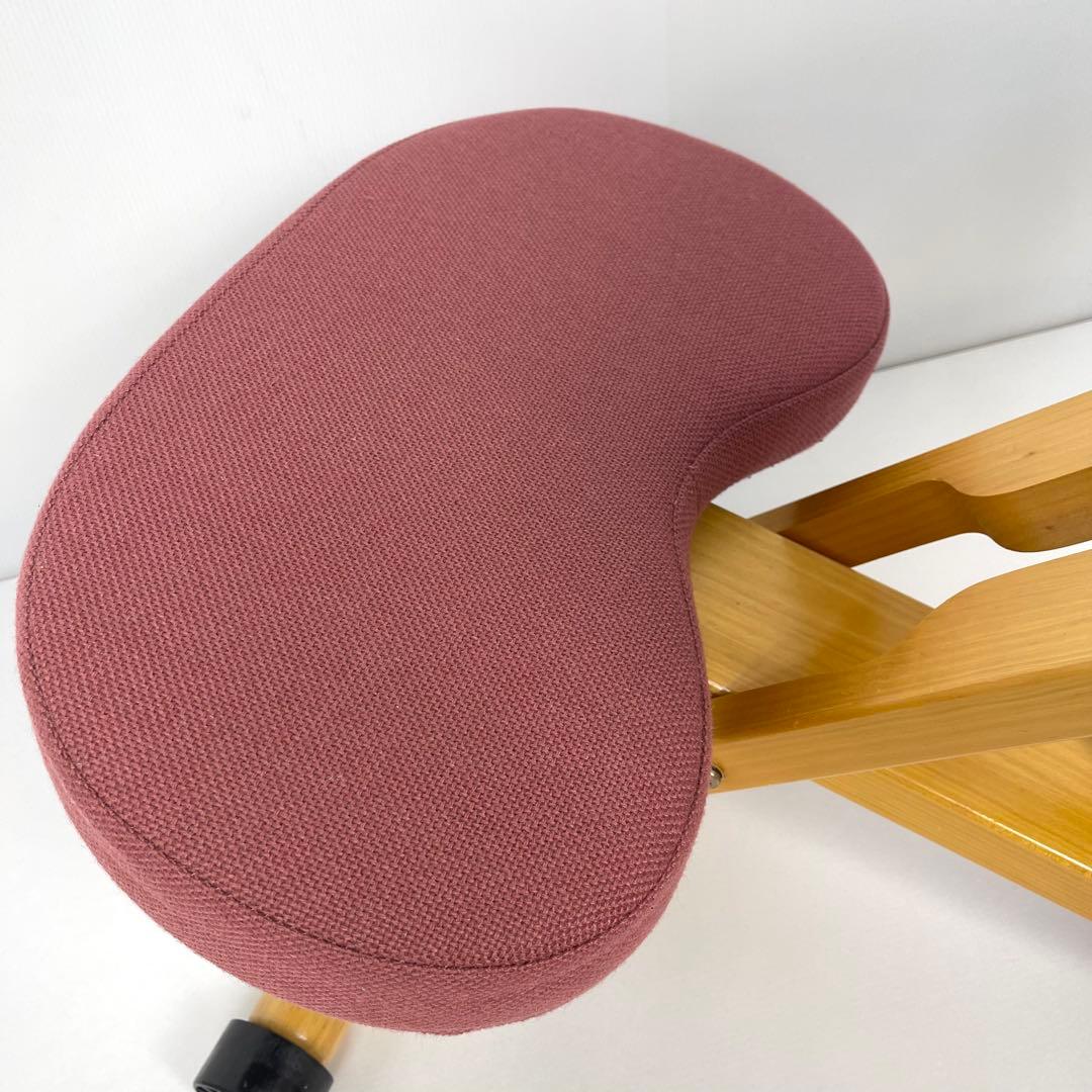 【美品】宮武製作所 プロポーションチェア バランスチェア ローズカラー