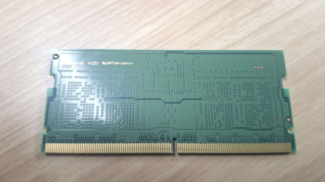 A*.様 Samsung DDR5 SODIMM 8GB メモリー 1枚