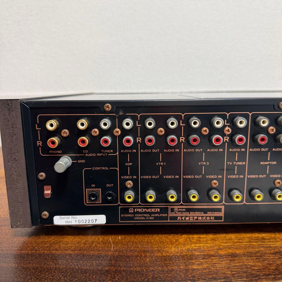 【極美品】Pioneer C-90 アンプ パイオニア ヴィンテージ