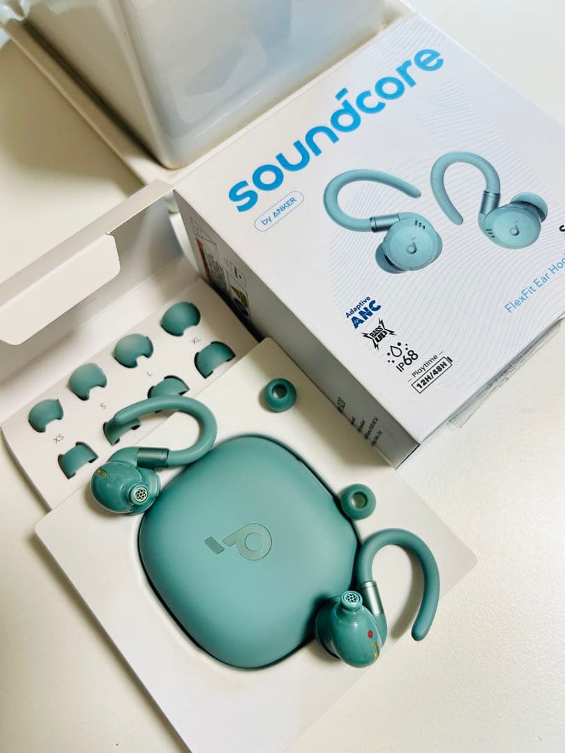 ✨美品✨Anker Soundcore Sport X20イヤホンミントグリーン