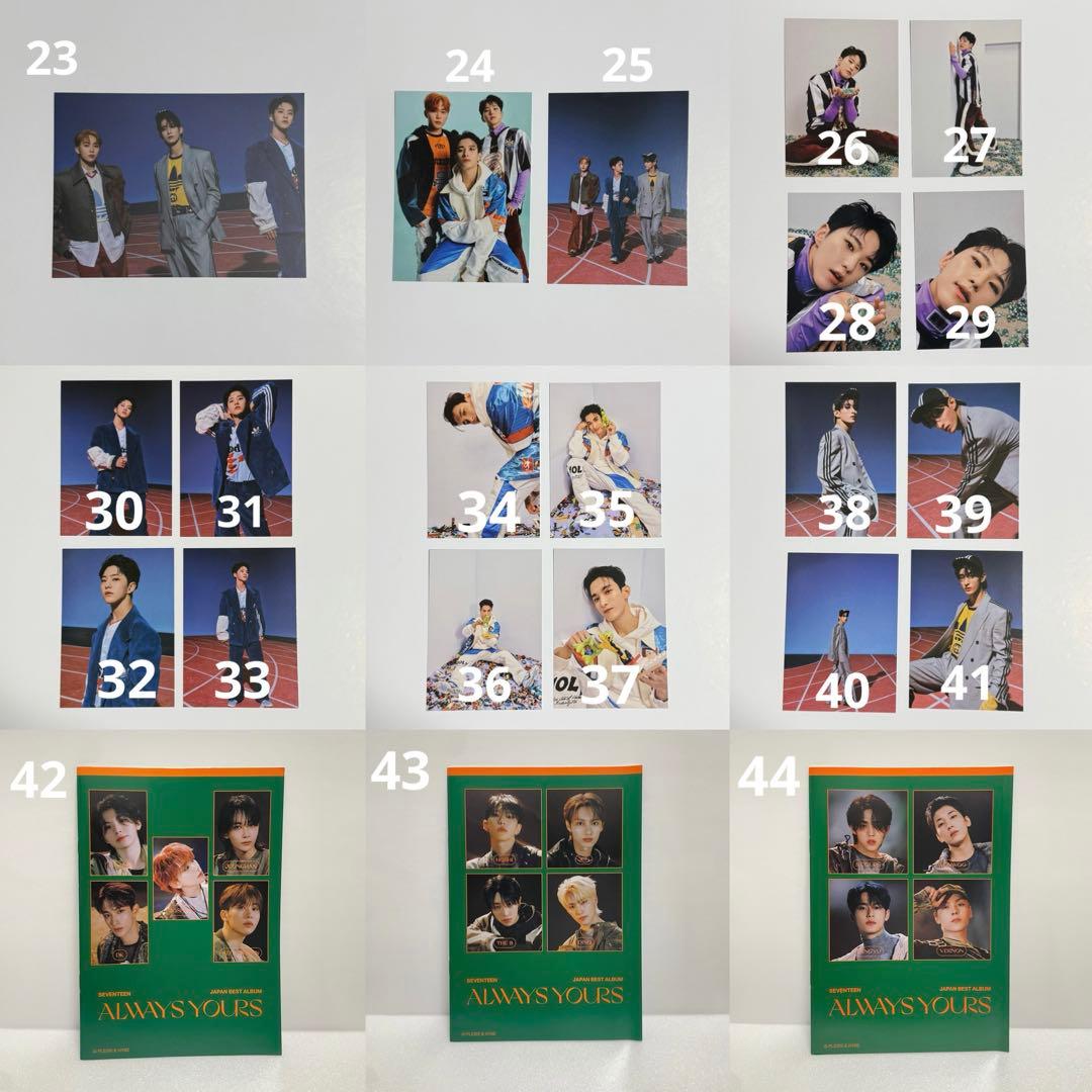 SEVENTEEN セブチ トレカ うちわ アクスタ 缶バッジ バラ売り可