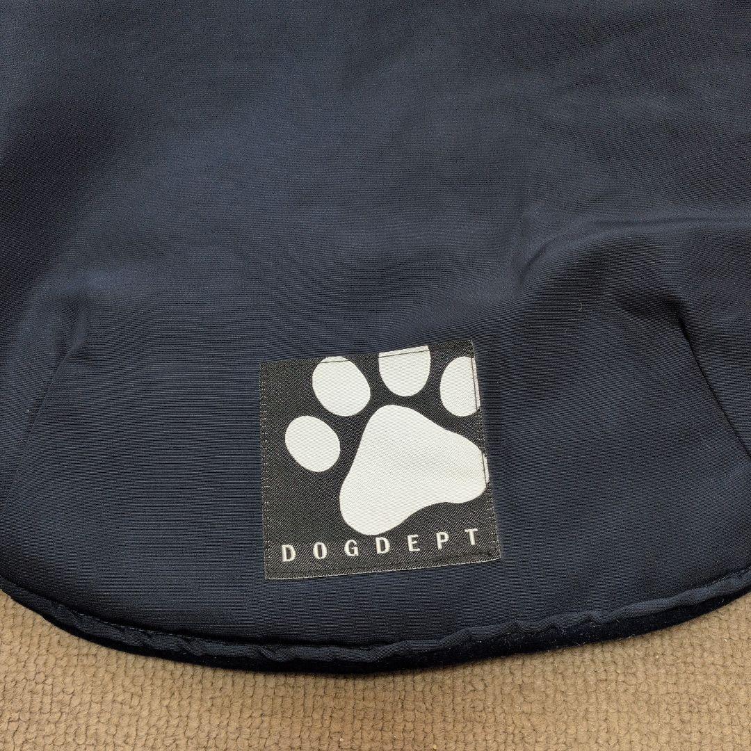 DOG DEPT ネイビーベストコートXL