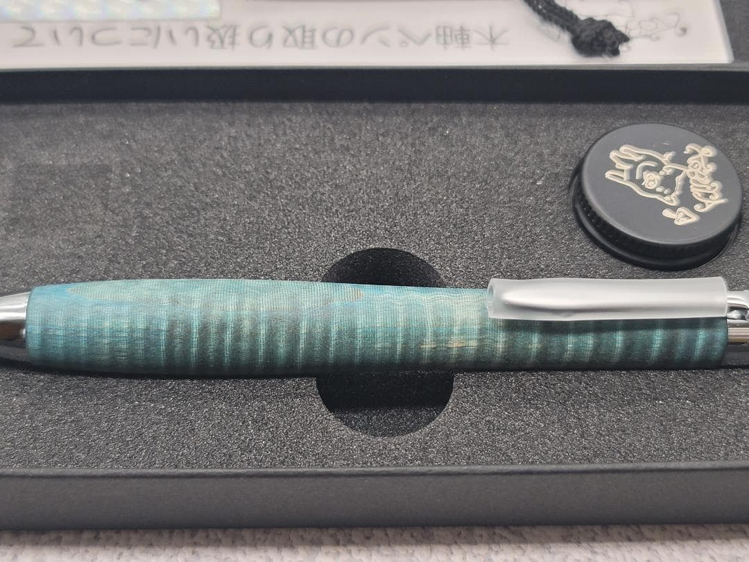 新品　こぶた工房　栃スタビライズウッド　シャープペンシル0.5