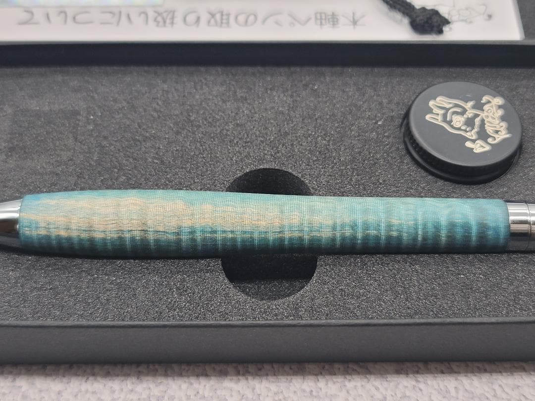 新品　こぶた工房　栃スタビライズウッド　シャープペンシル0.5