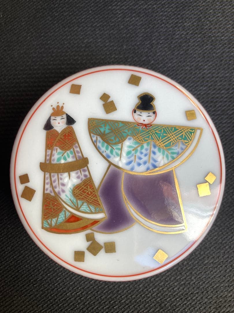 杉野 弘美　おひなさま　香合　茶道具