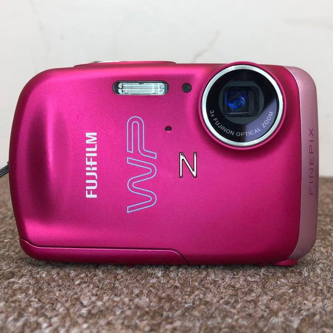 FUJIFILM Z33WP 防水コンデジ 動作品 充電器付
