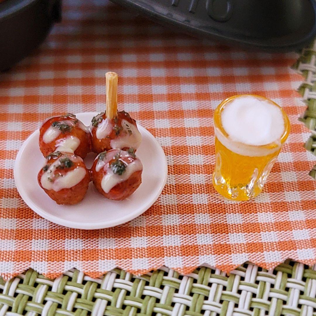ミニチュアフード たこ焼きセット
