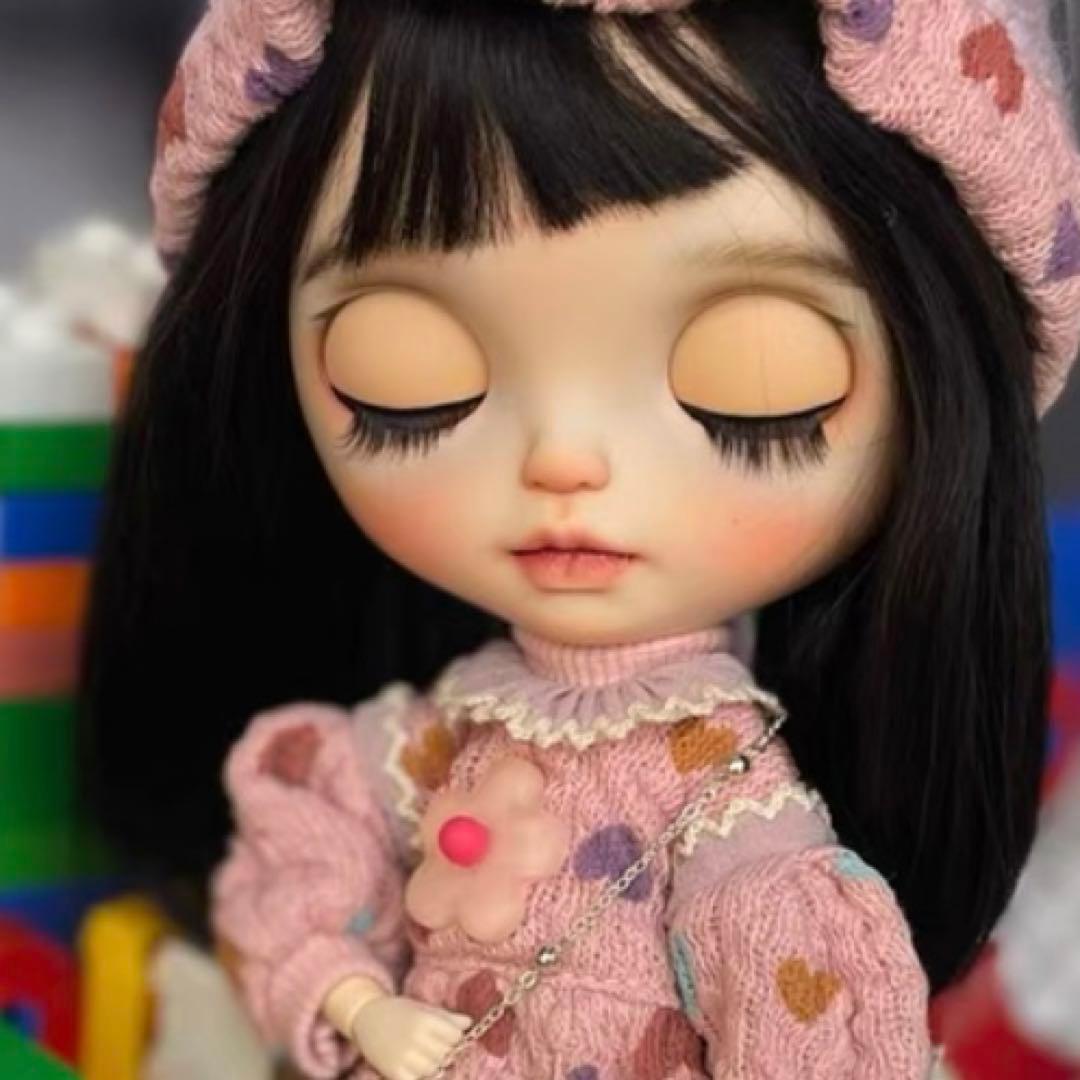 カスタムブライス 人形 幼い かわいい 海外作家様 春 スプリング フルセット