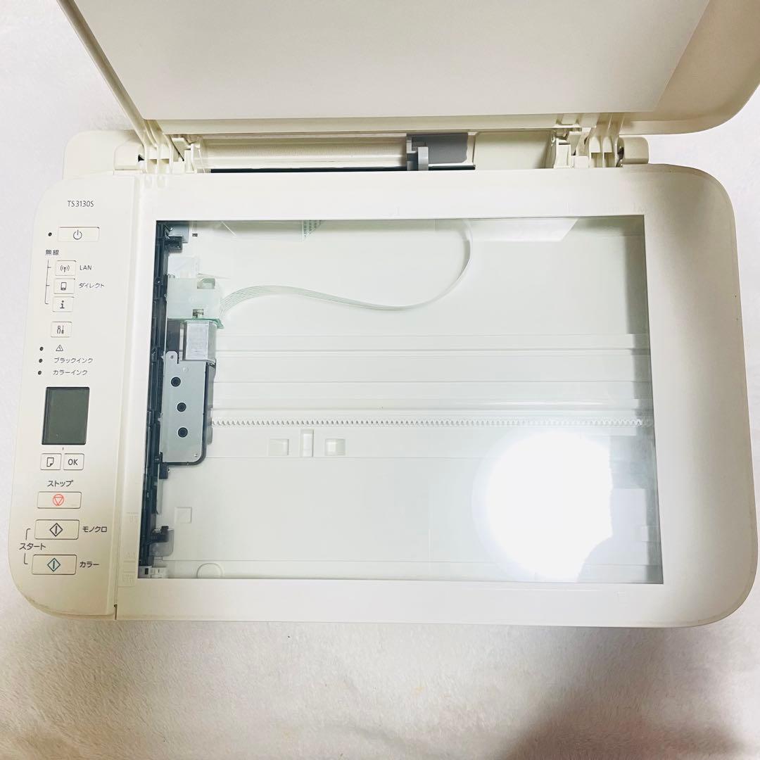 美品／ 動作確認済み Canon PIXUS プリンター TS3730 ホワイト