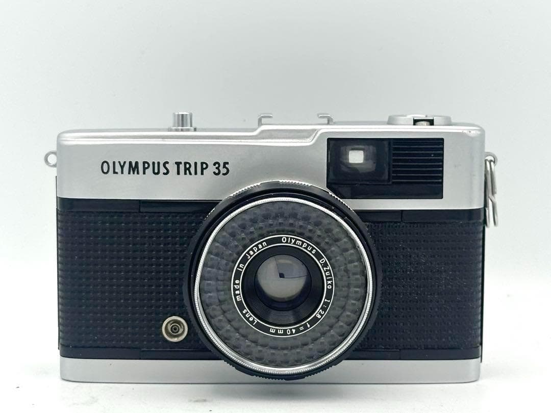 【完動品】OLYMPUS TRIP 35 フィルムカメラ 動作確認済 赤ベロOK