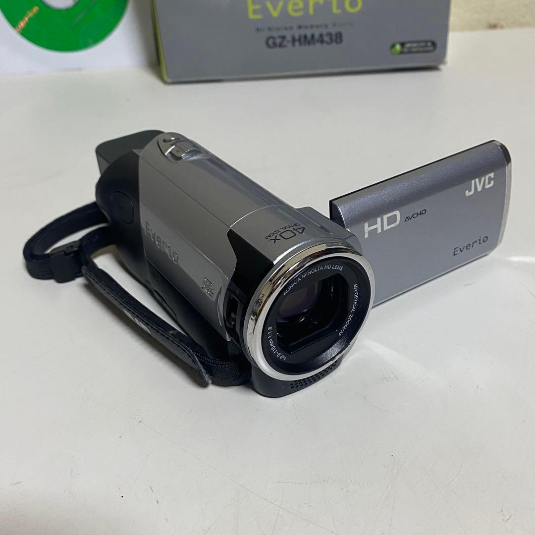 通電確認済み JVCケンウッド GZ-HM438 Everio 付属品 現状渡し