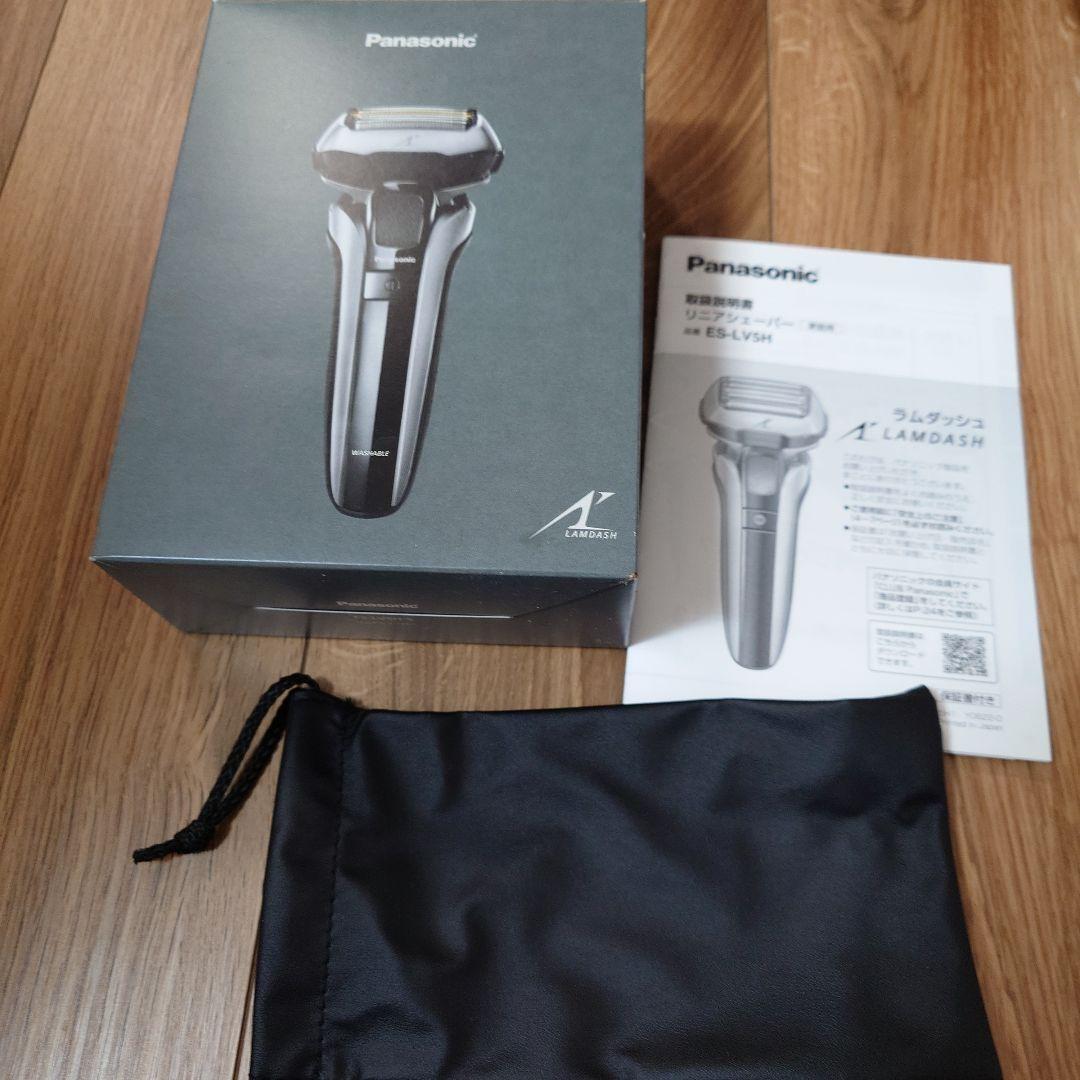 Panasonic 電気シェーバー ラムダッシュ 5枚刃 ES-LV5H-S
