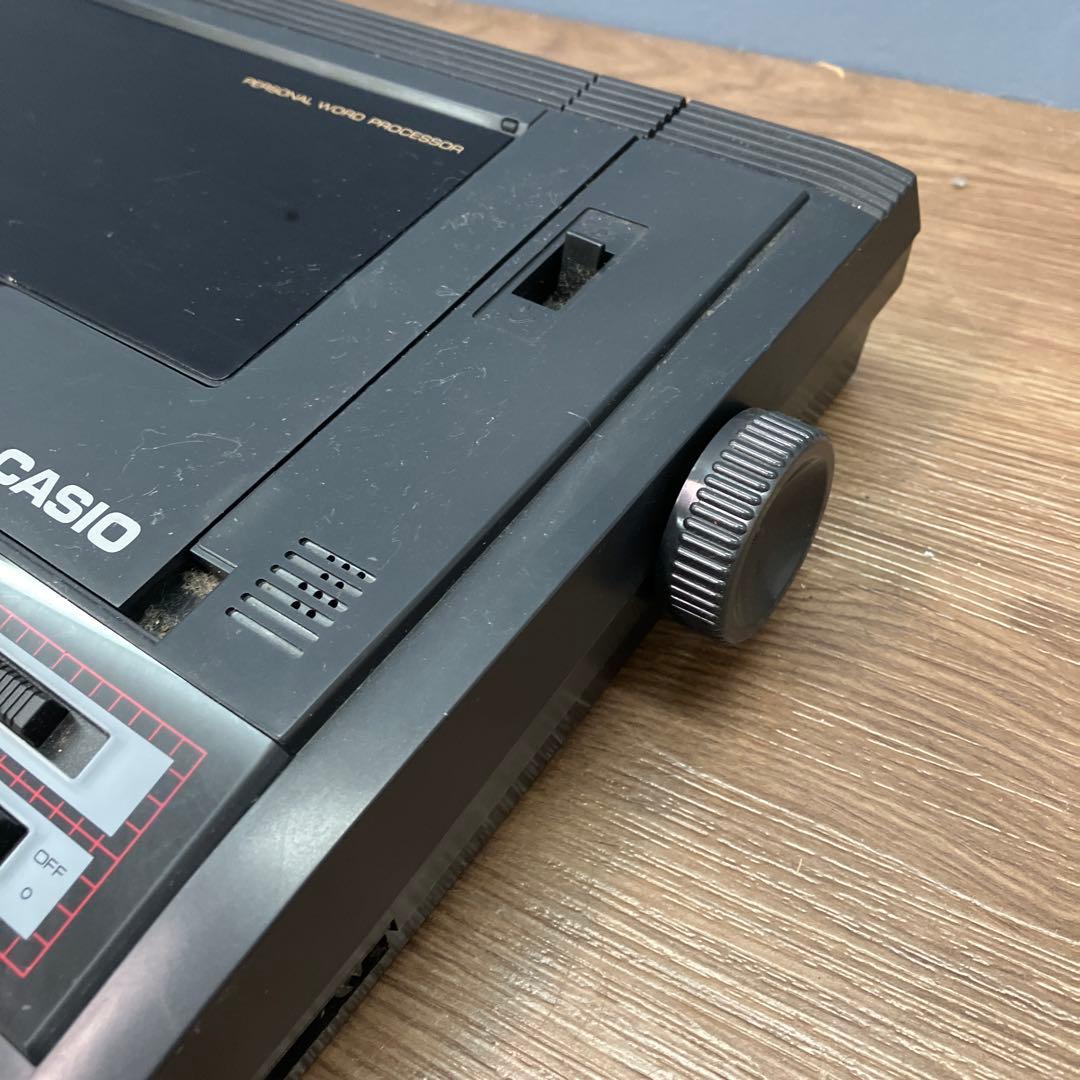 D-1 希少 レトロ CASIO ワープロ CASIOWORD HW-750JS