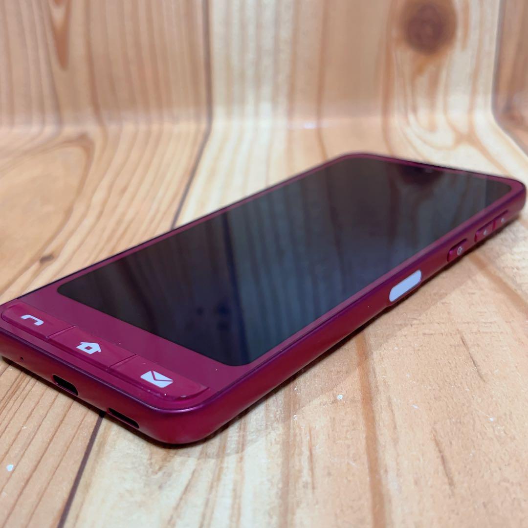 SIMフリー 本体 シンプルスマホ 7 64 GB 135 ワインレッド