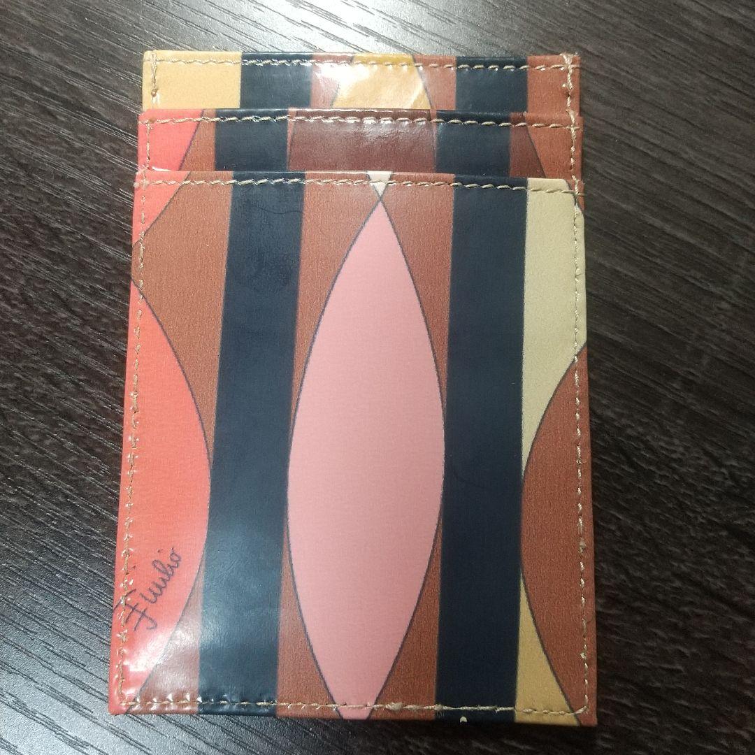 【未使用】EMILIO PUCCI 定期入れ、パスケース
